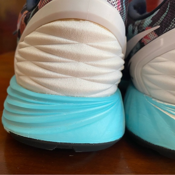 Nike Shoes Wmn Size13  Lunarglide 6 Photosynthesis Pack 776259-401 Floral Shoes - Picture 11 of 13